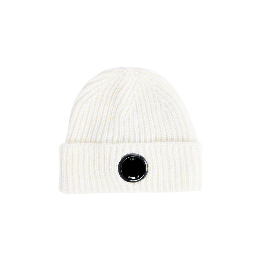 C.P. COMPANY C.P. カンパニー EXTRAFINE MERINO WOOL LENS BEANIE