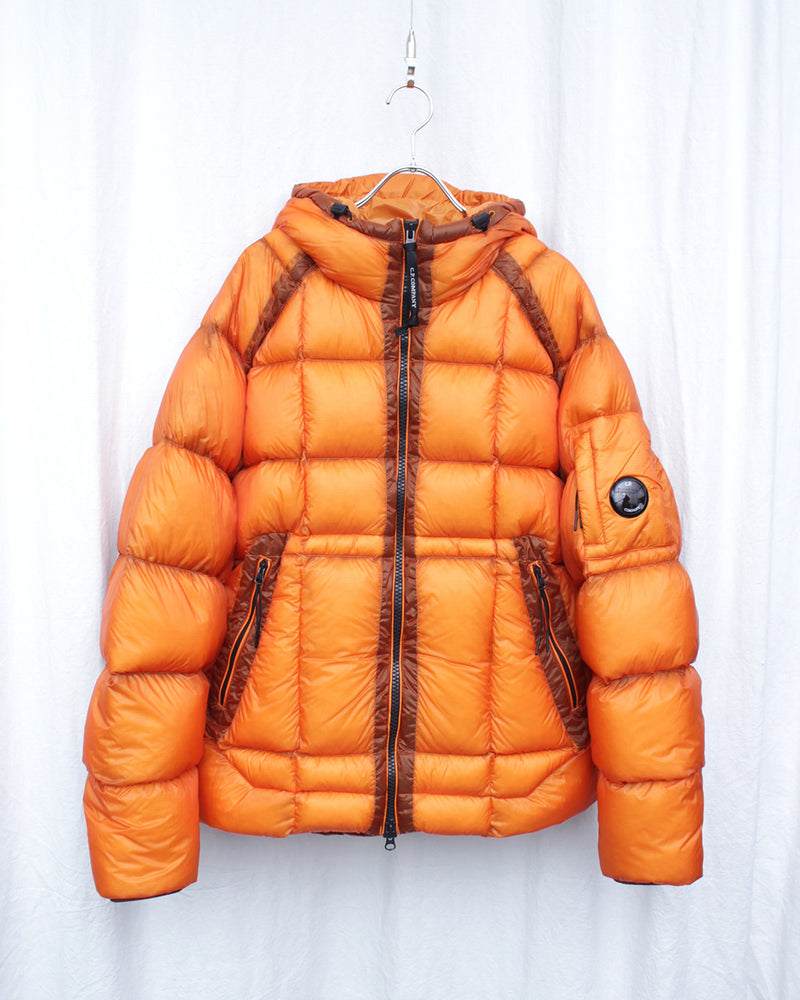 C.P. COMPANY / D.D. SHELL HOODED JACKET - Russet Orange (19CMOW702A)