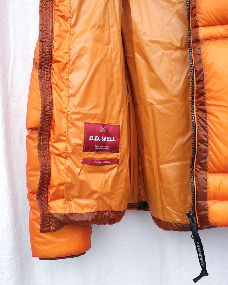 C.P. COMPANY / D.D. SHELL HOODED JACKET - Russet Orange (19CMOW702A)