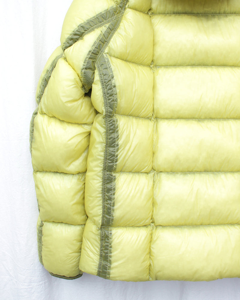 C.P. COMPANY / D.D. SHELL HOODED JACKET - Green Sheen (19CMOW702A)