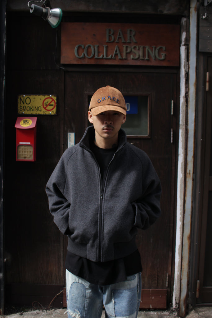 I SHII / TSORF WOOL JACKET (I SHII-07) Gray – Mukta / Sal