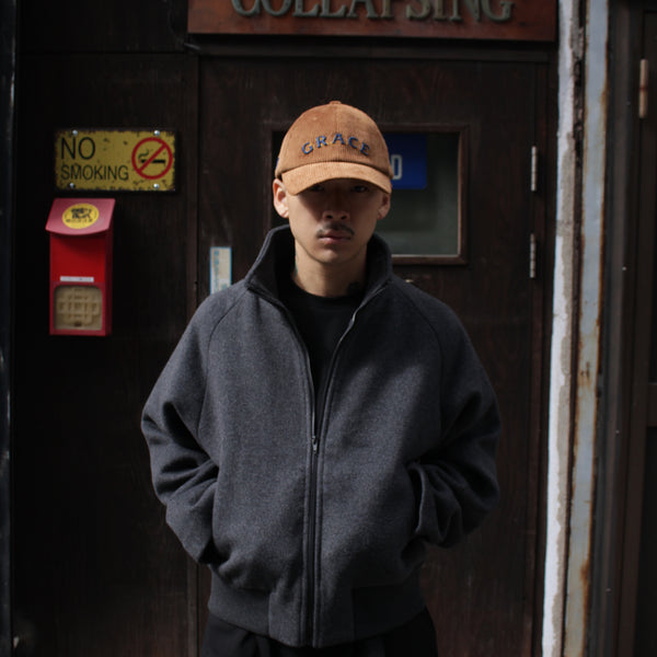 I SHII / TSORF WOOL JACKET (I SHII-07) Gray – Mukta / Sal