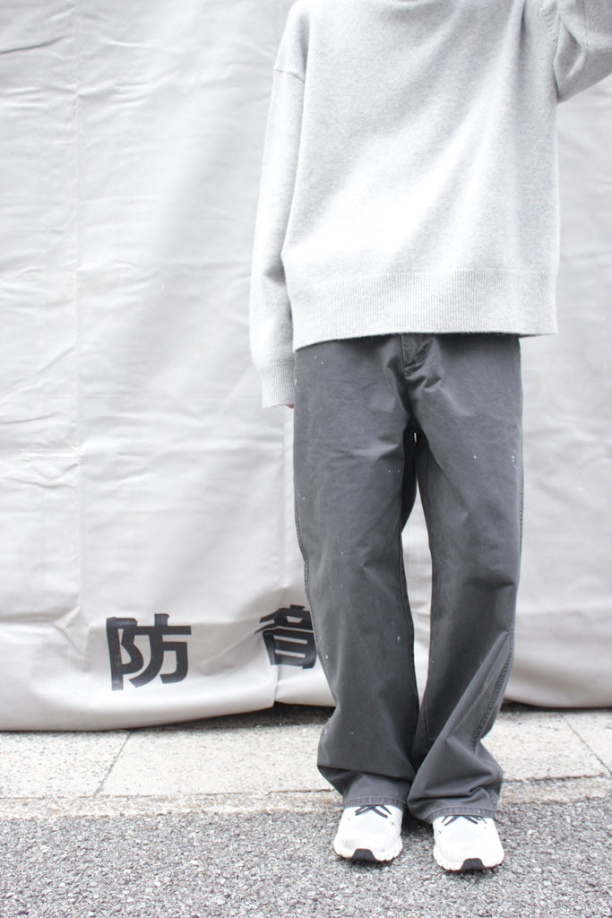 I SHII / CLUBMAN WORK PANTS (I SHII-14) Gray – Mukta / Sal