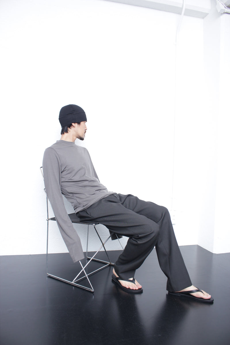 RIER / TROUSERS FITTED MEN - Tourbe (TRS27 WVR)