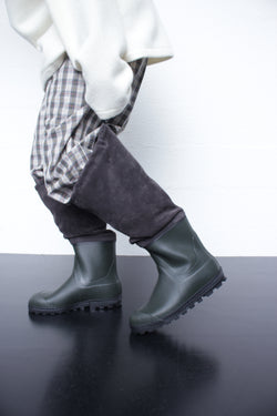 RIER / FARMER RAIN BOOTS - Forest Anthracite Velours (SHO29 BTS)