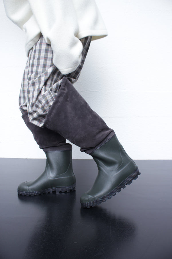 RIER / FARMER RAIN BOOTS - Forest Anthracite Velours (SHO29 BTS)