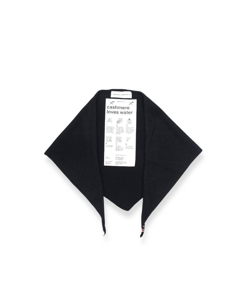 EXTREME CASHMERE / N°35 BANDANA - Raven (035-174-01-TU-10)