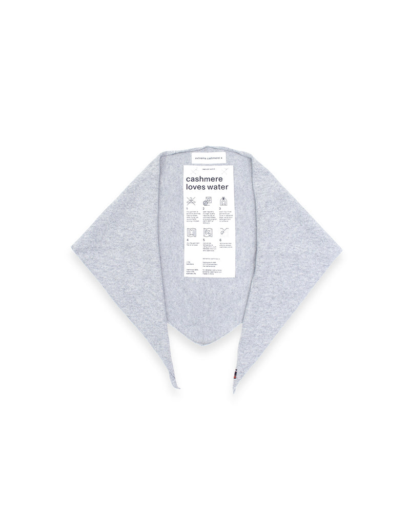 EXTREME CASHMERE / N°35 BANDANA - Grey (035-003-01-FE-10)