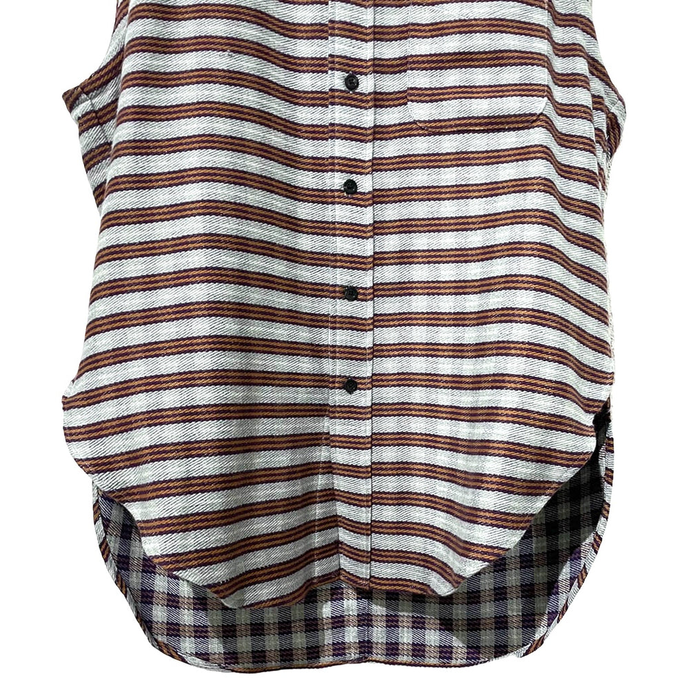 トップス ensou. Sleeveless Hoodie Shirt ensou. エンソウ EXCLUSIVE SLEEVELESS HOODIE SHIRT (E09S004EX