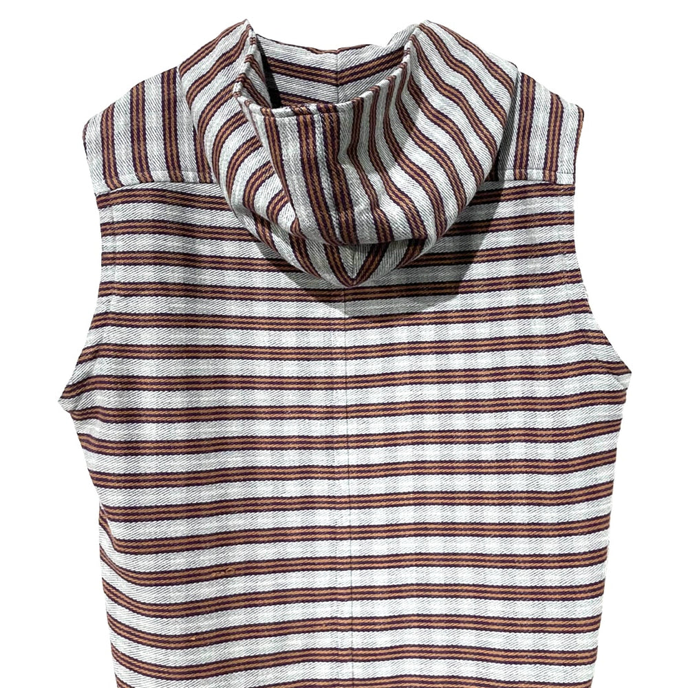 ensou. エンソウ EXCLUSIVE SLEEVELESS HOODIE SHIRT (E09S004EX