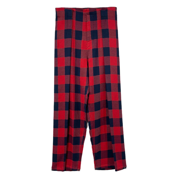 ADJUSTABLE EASY PANTS (E09P009) Red Check