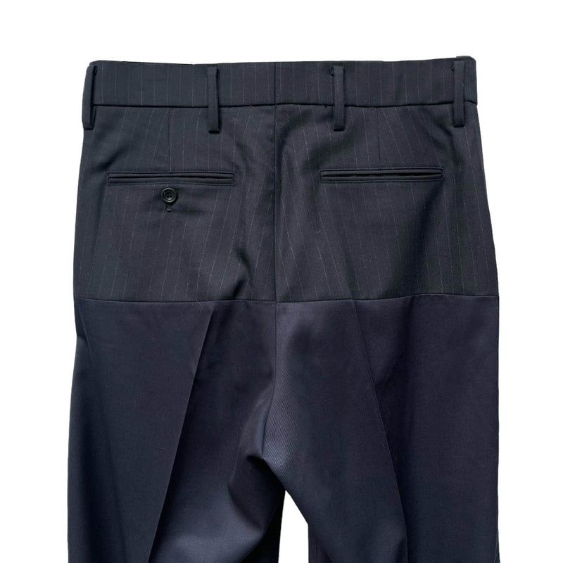 BLOCKING DONI'S TROUSERS (E10P005) Navy × Charcoal