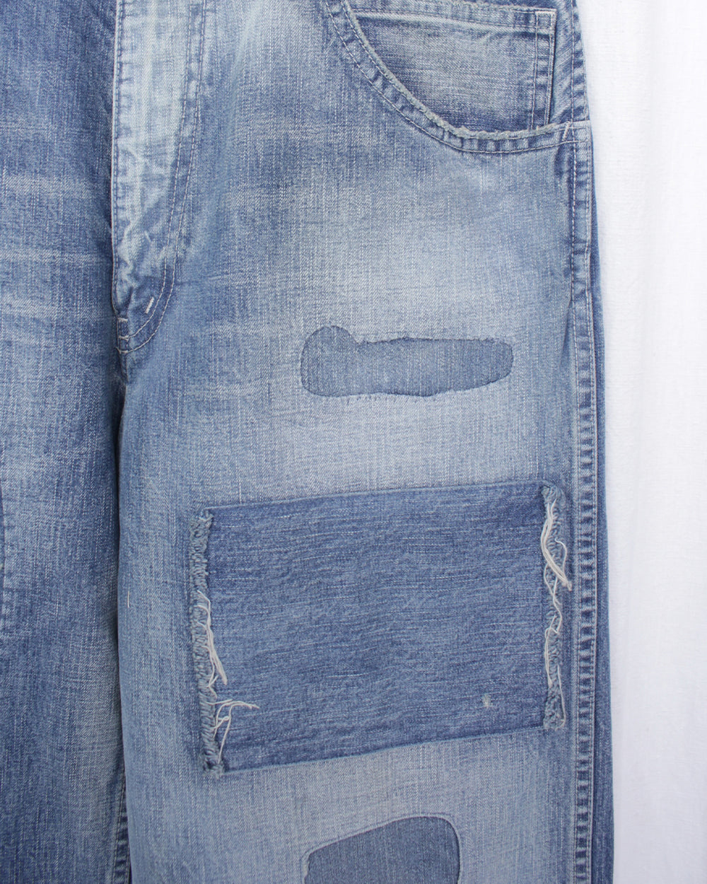 ENSOU. エンソウ 通販 SCAR TISSUE PAINTER JEANS (E13P009) Indigo