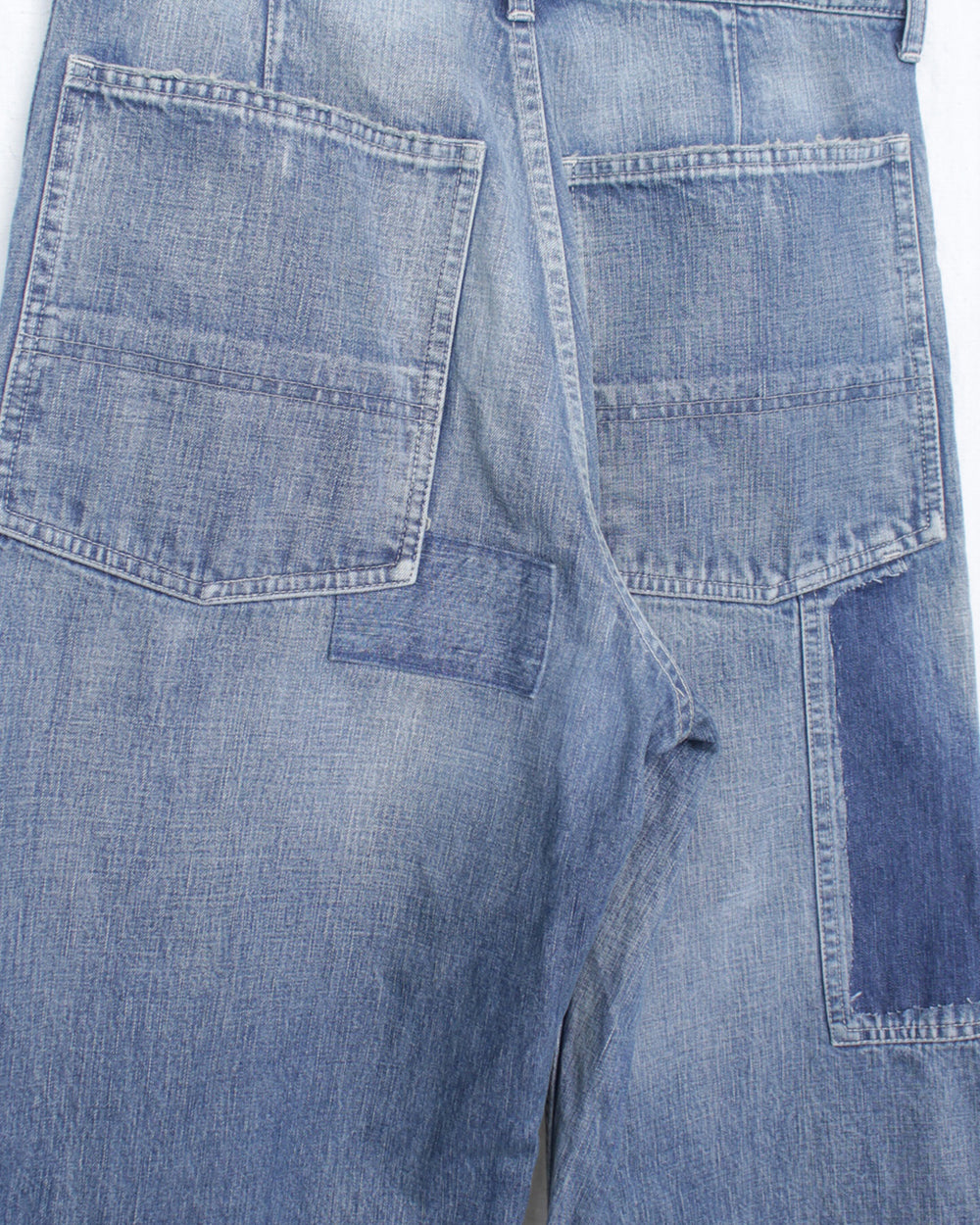 ENSOU. エンソウ 通販 SCAR TISSUE PAINTER JEANS (E13P009) Indigo