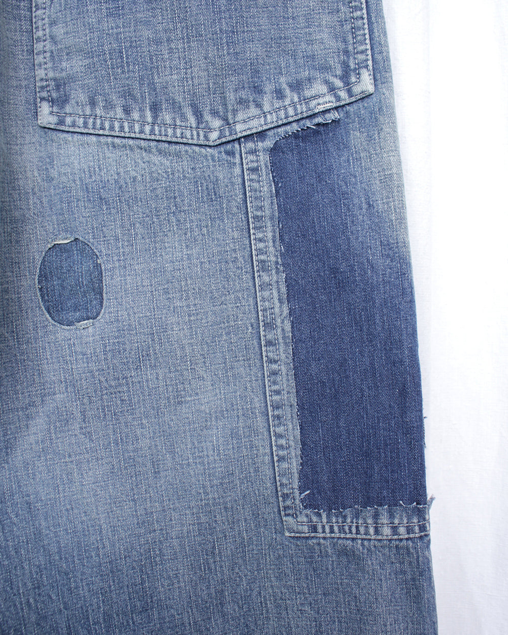ENSOU. エンソウ 通販 SCAR TISSUE PAINTER JEANS (E13P009) Indigo