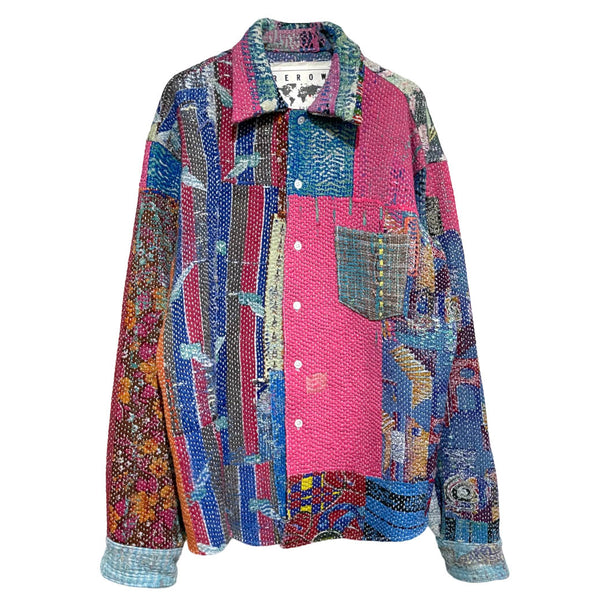 KANTHA QUILT SHIRTS RERAW (V002) Assort 3