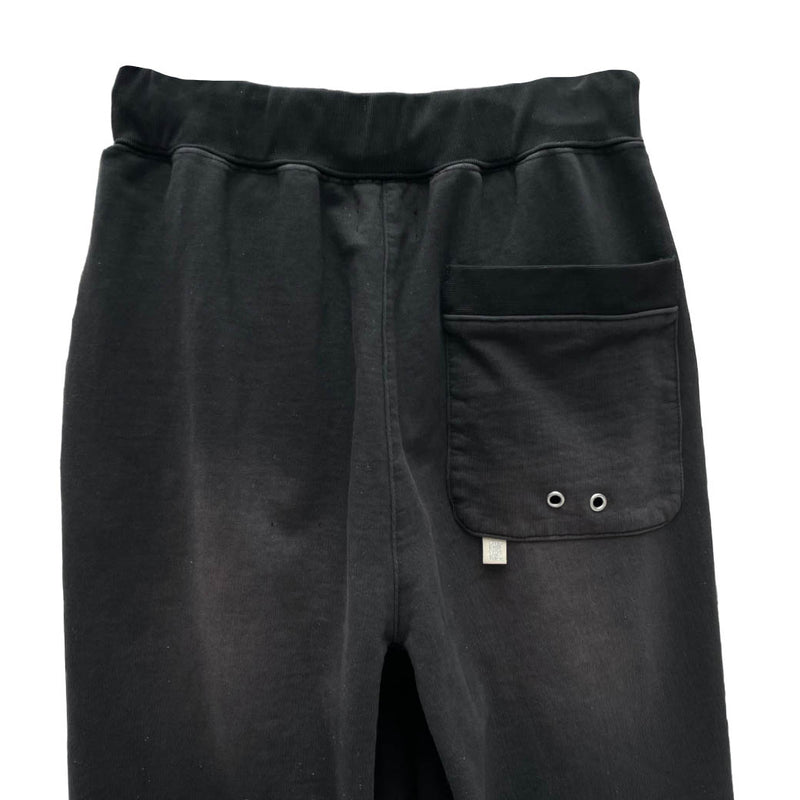 AGED BAGGY SWEAT PANTS (2121401) Black