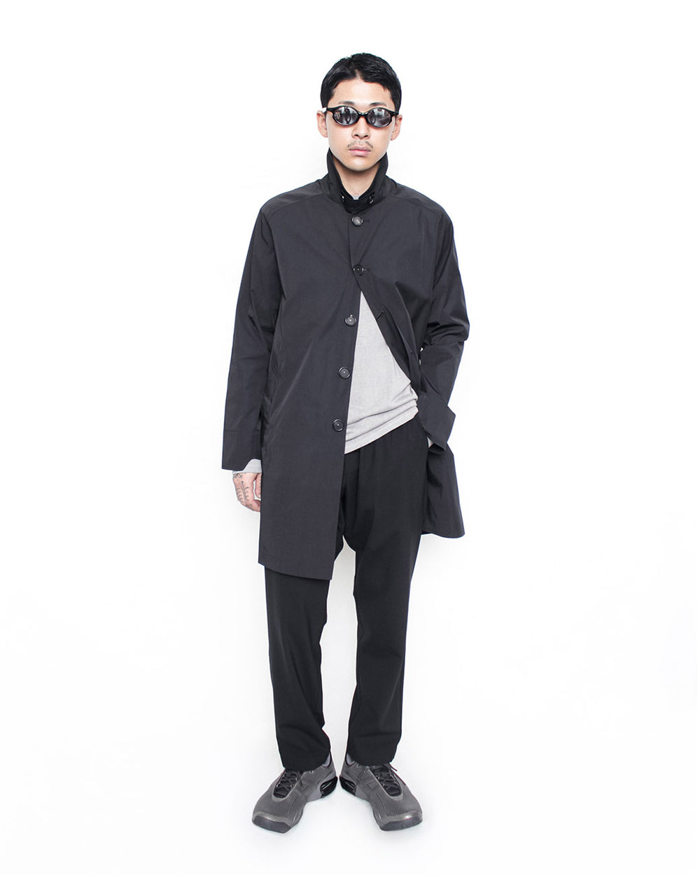 コートデラリベルテ セットアップ SALUくん着用モデル Mサイズ LM.RT / DOUBLE CLOTH TRAVEL TRENCH (LMRT-POL-2026AW-COAT-1004