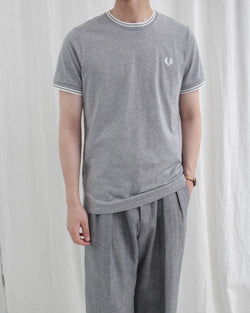 TWIN TIPPED T-SHIRT (M1588) Steel Marl