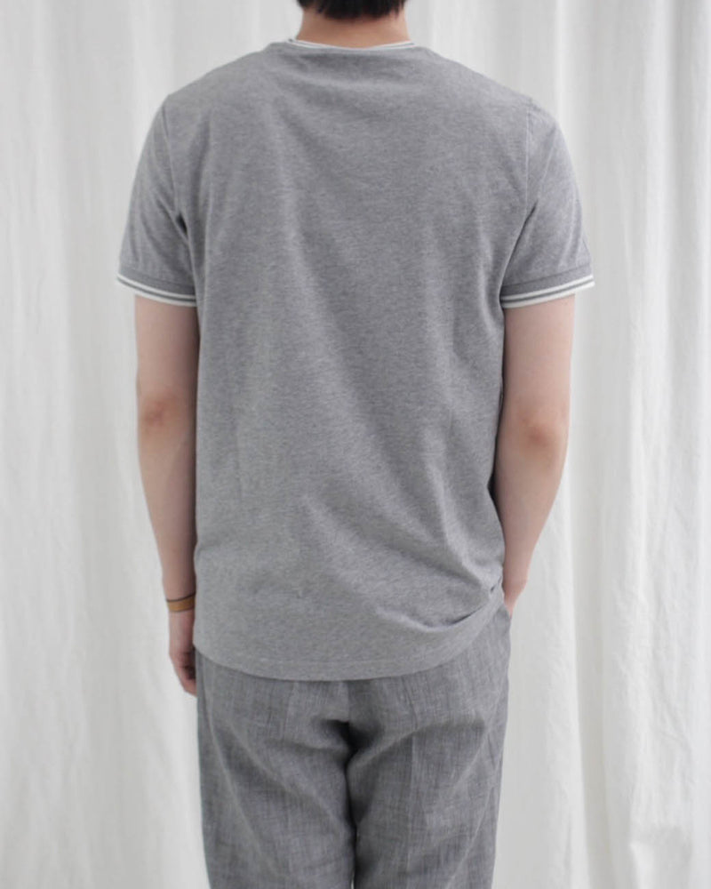 TWIN TIPPED T-SHIRT (M1588) Steel Marl