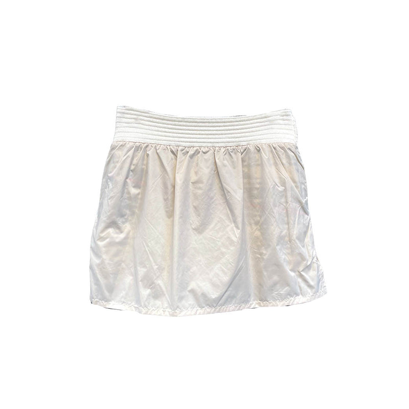 JACQUARD KNITTED MINI SKIRT (KT004) Black×White Pattern