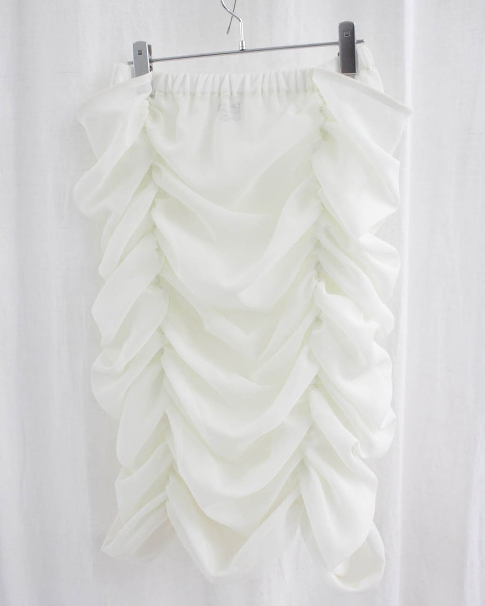 FUMIKA UCHIDA フミカウチダ 通販 MESH SHIRRING MIDI SKIRT (T-SK002