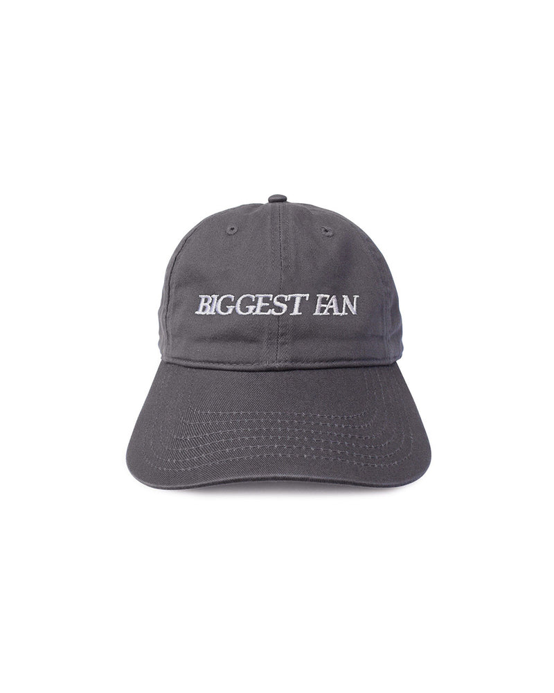 BIGGEST FAN HAT (IDEA_CAP31) Charcoal