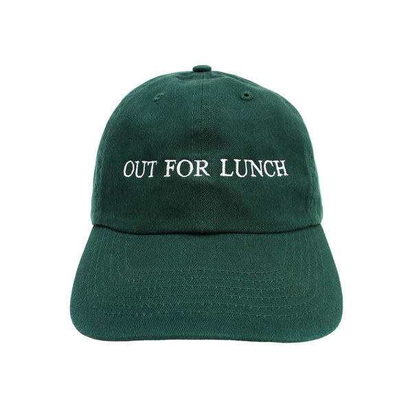 OUT FOR LUNCH HAT (IDEA_CAP16) Dark Green