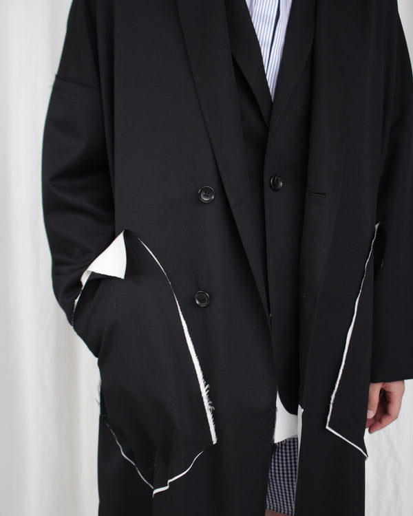 CLASSIC OVER COAT (MU-C50-100) Black