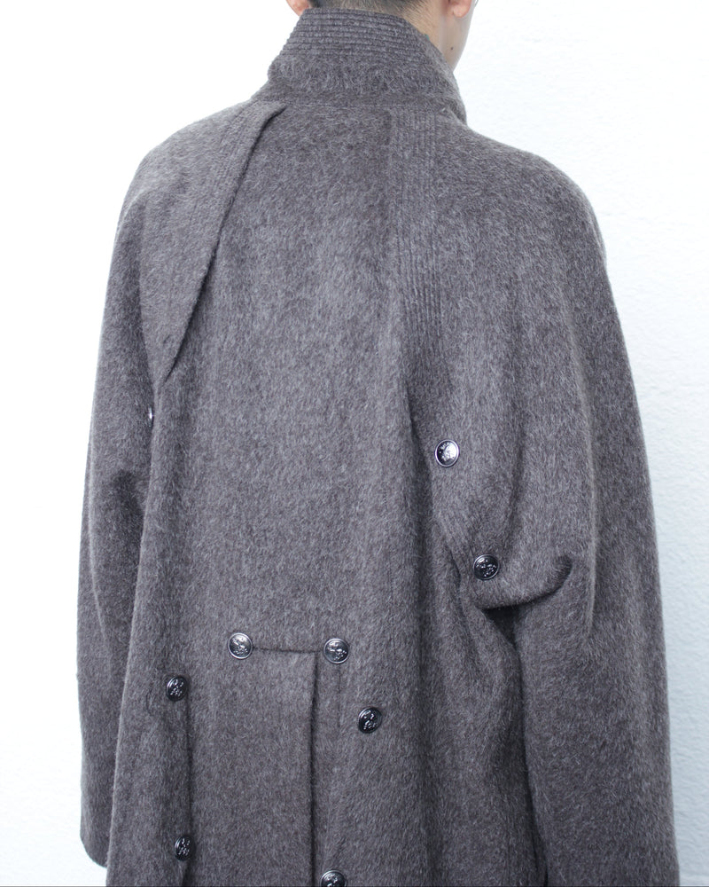 KIKO KOSTADINOV / KORMOS MILITARY COAT - Washed Brown/Slate Grey (KKAW25C01-44)