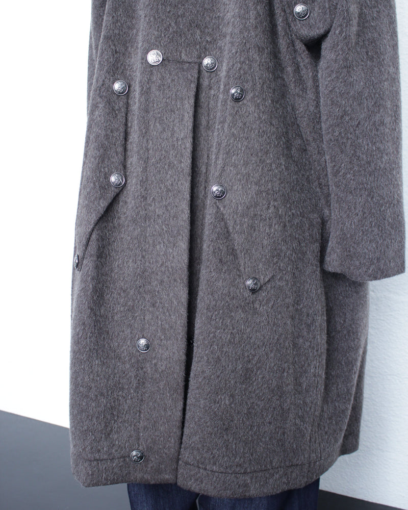 KIKO KOSTADINOV / KORMOS MILITARY COAT - Washed Brown/Slate Grey (KKAW25C01-44)