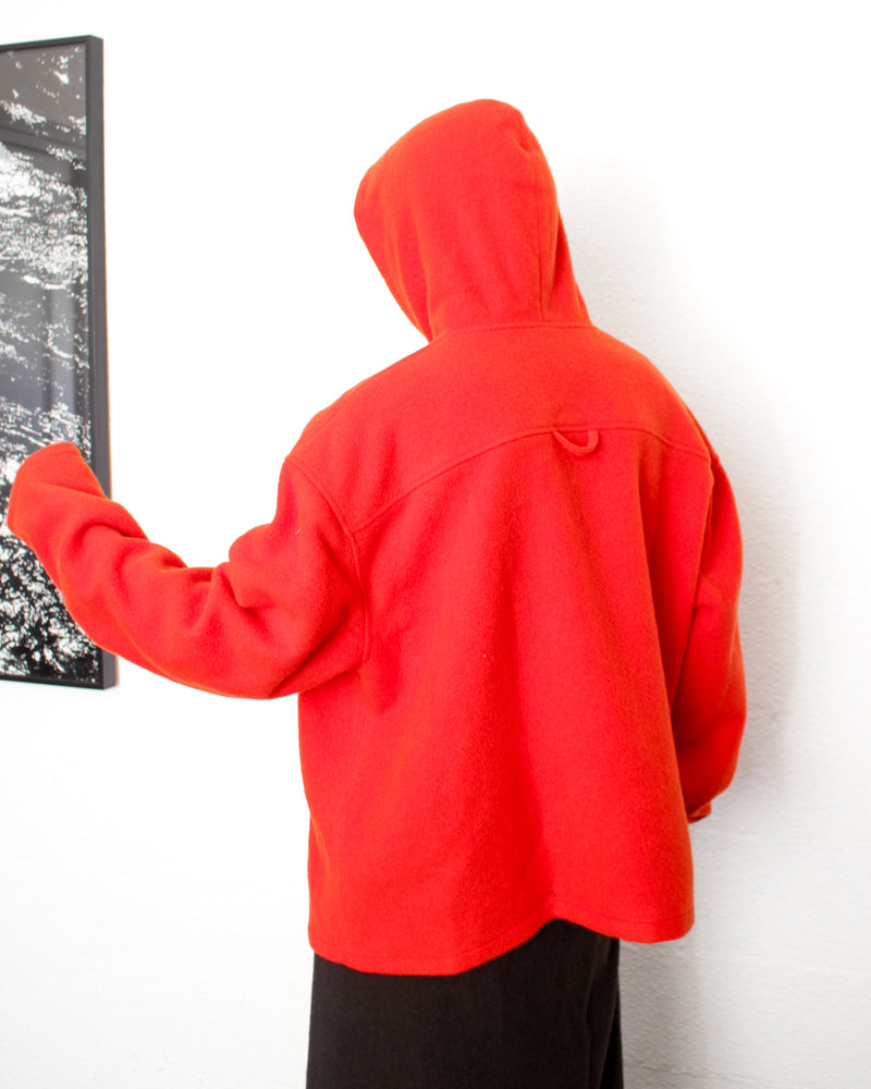 RIER / FLEECE HOODIE - Orange (NFL9 X02)
