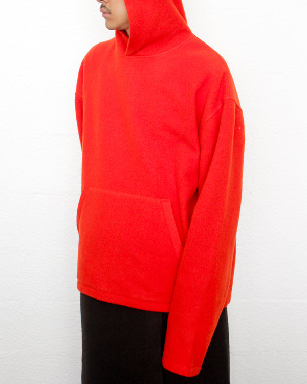 RIER / FLEECE HOODIE - Orange (NFL9 X02)