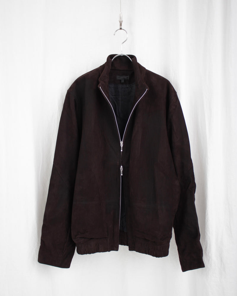 STEEL BLOUSON (OA-AW24-LTH-103-02) Dark Brown