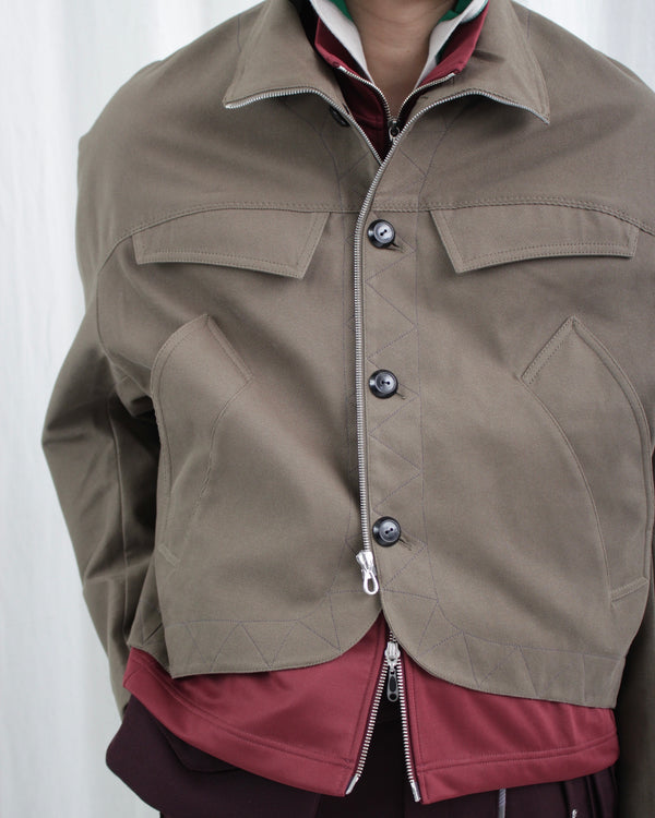 JACKLIGHT JACKET (KKAW24J06-53) Brass Green