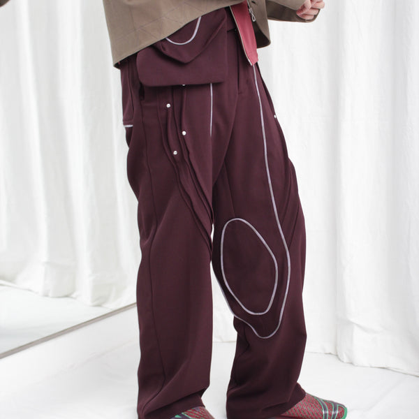 KIKO KOSTADINOV キココスタディノフ CHALICE TROUSER W BAG