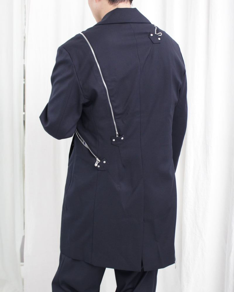 KNOX MULTI ZIP BLAZER (KKAW24J03-44) Darkl Navy