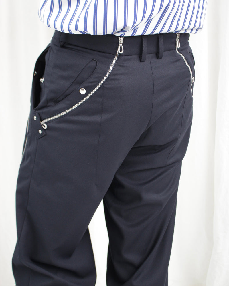 KNOX TROUSER W ZIP (KKAW24T05-23) Dark Navy