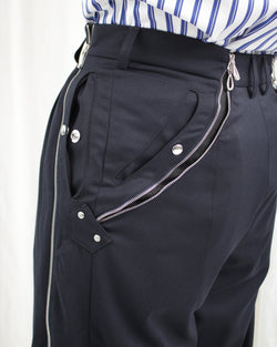 KNOX TROUSER W ZIP (KKAW24T05-23) Dark Navy