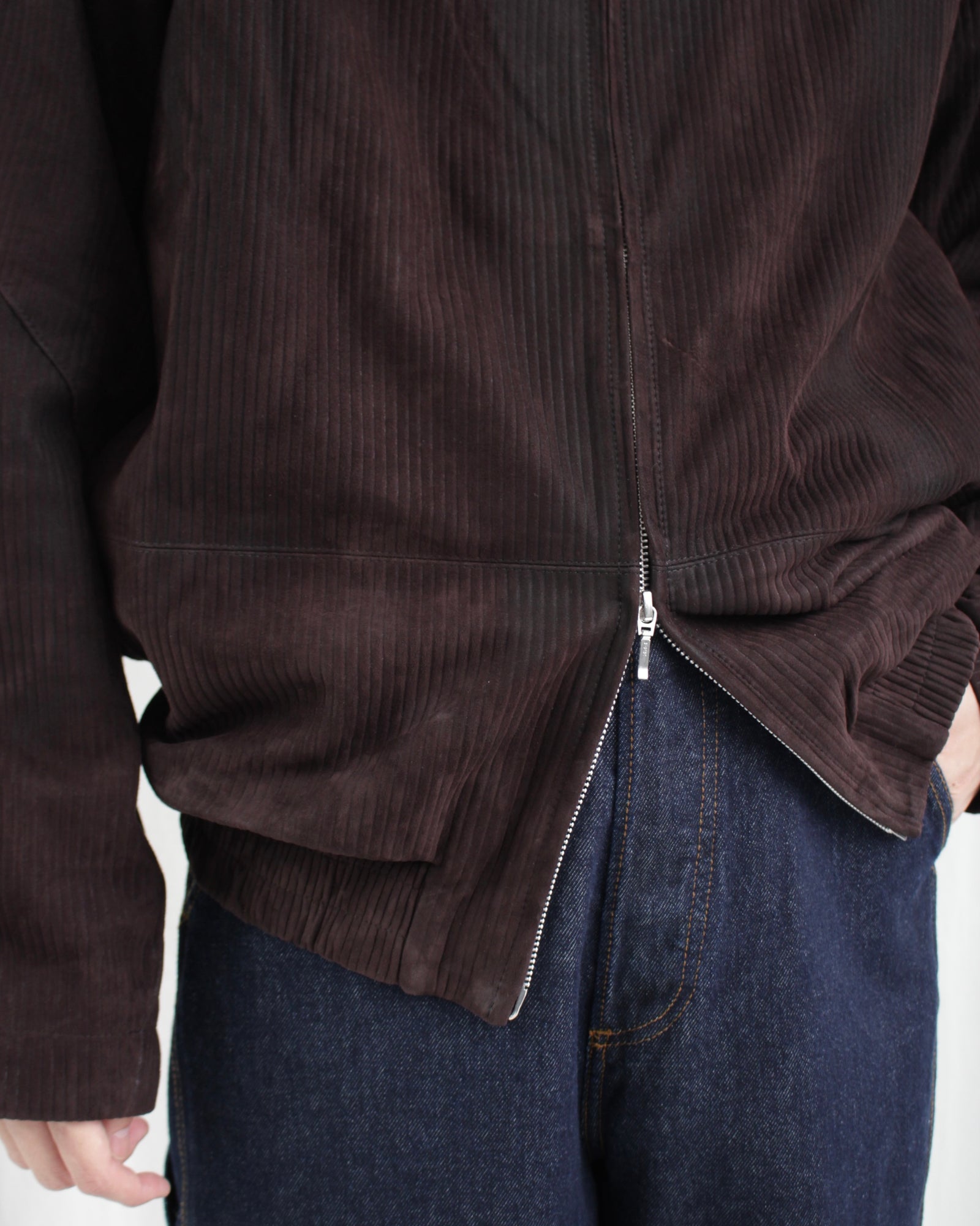 OMAR AFRIDI オマールアフリディ STEEL BLOUSON (OA-AW24-LTH OMAR AFRIDI オマールアフリディ STEEL BLOUSON (OA-AW24-LTH