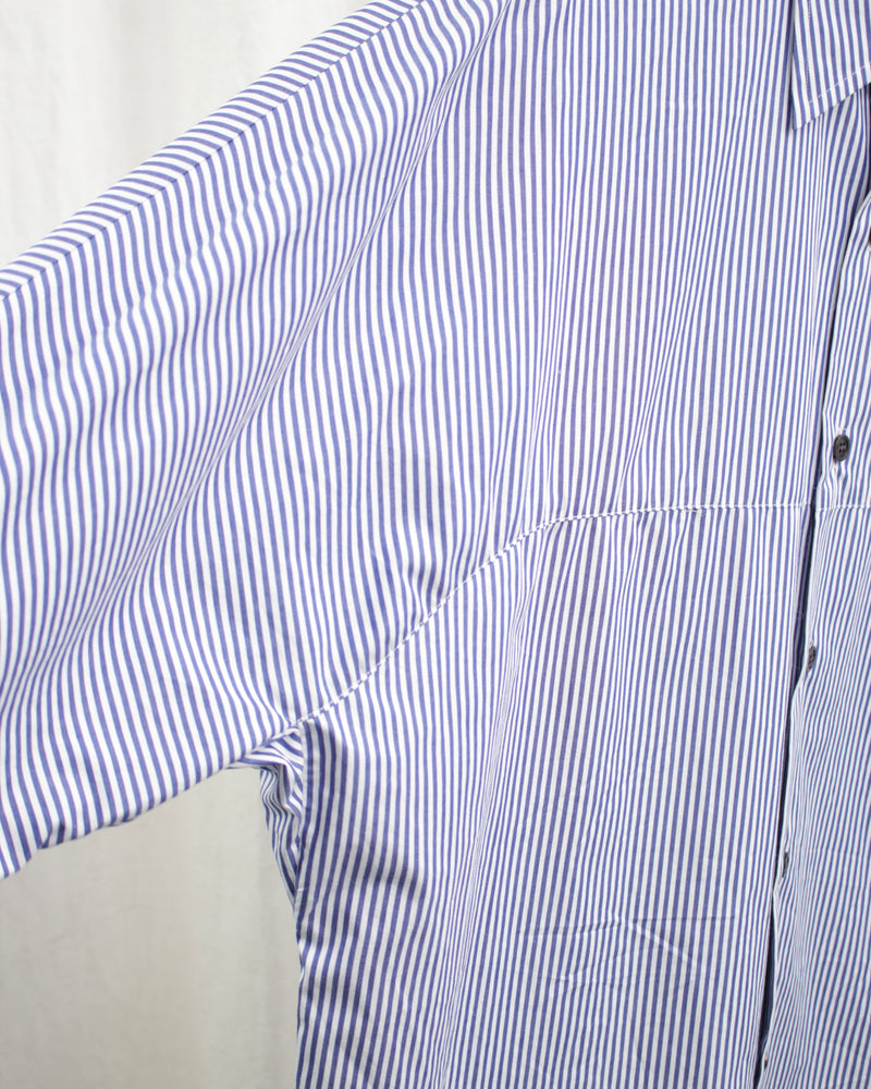 CARABY / PINSTRIPED COTTON POPLIN (242-020710-9296) Dessin B