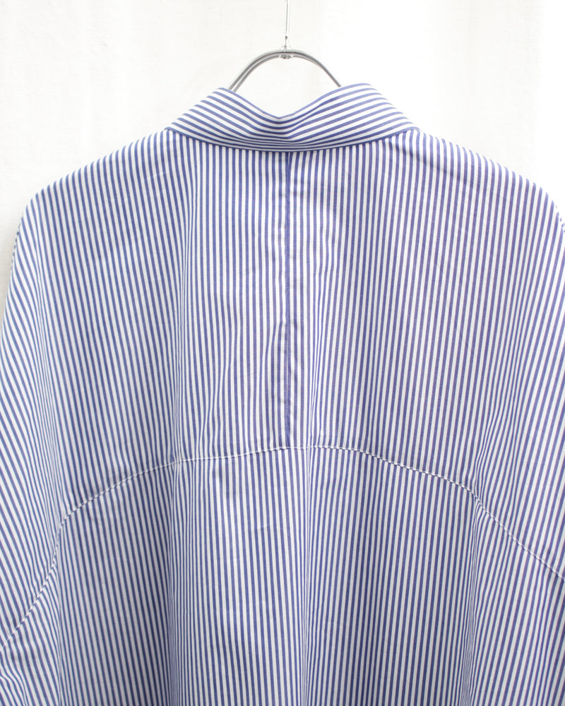 CARABY / PINSTRIPED COTTON POPLIN (242-020710-9296) Dessin B