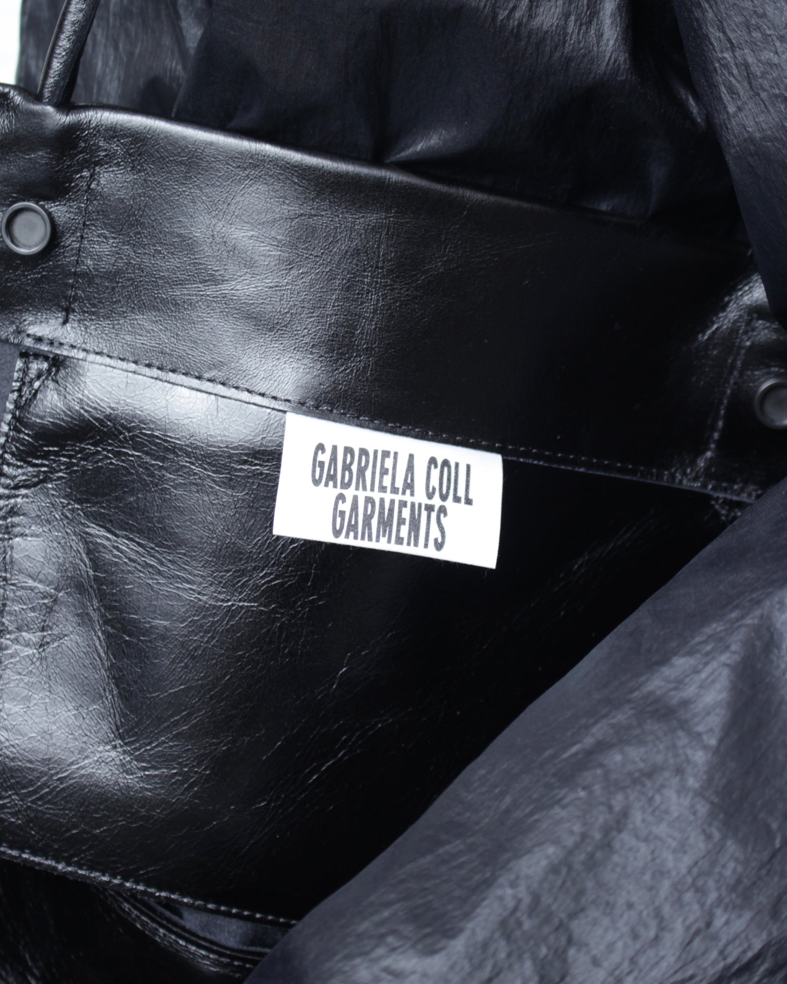GABRIELA COLL GARMENTS / NO.338 LEATHER LONG BAG (S18-338-02