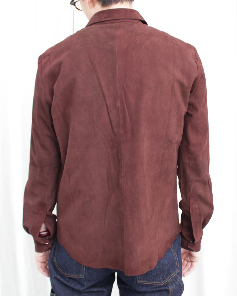 DRESS SHIRT (OA-AW24-SHR-103-01) Brown