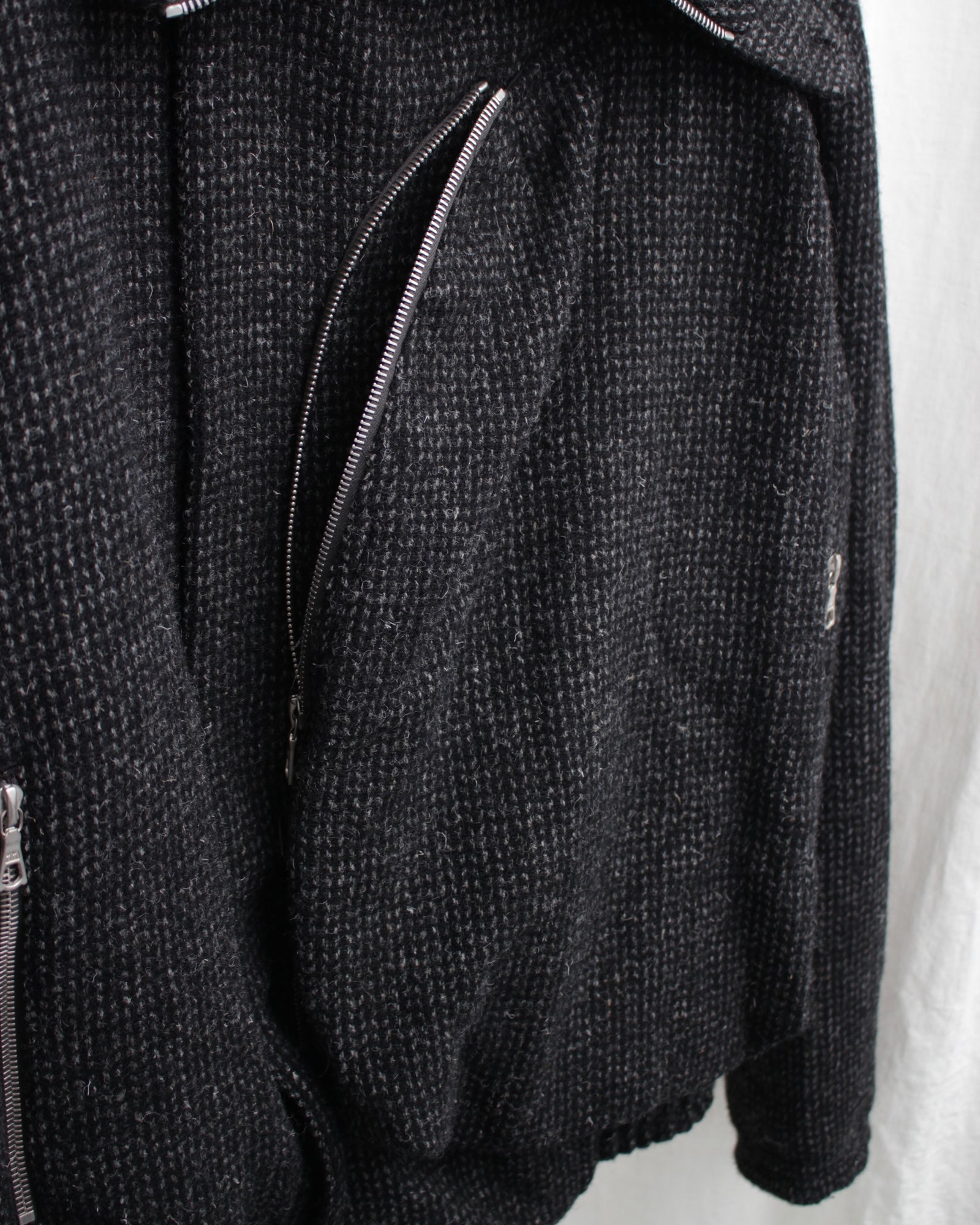 DRIES VAN NOTEN / VILLER / RUSTIC WOOL TWEED FROM LOVAT MILL DRIES VAN NOTEN / VILLER / RUSTIC WOOL TWEED FROM LOVAT MILL