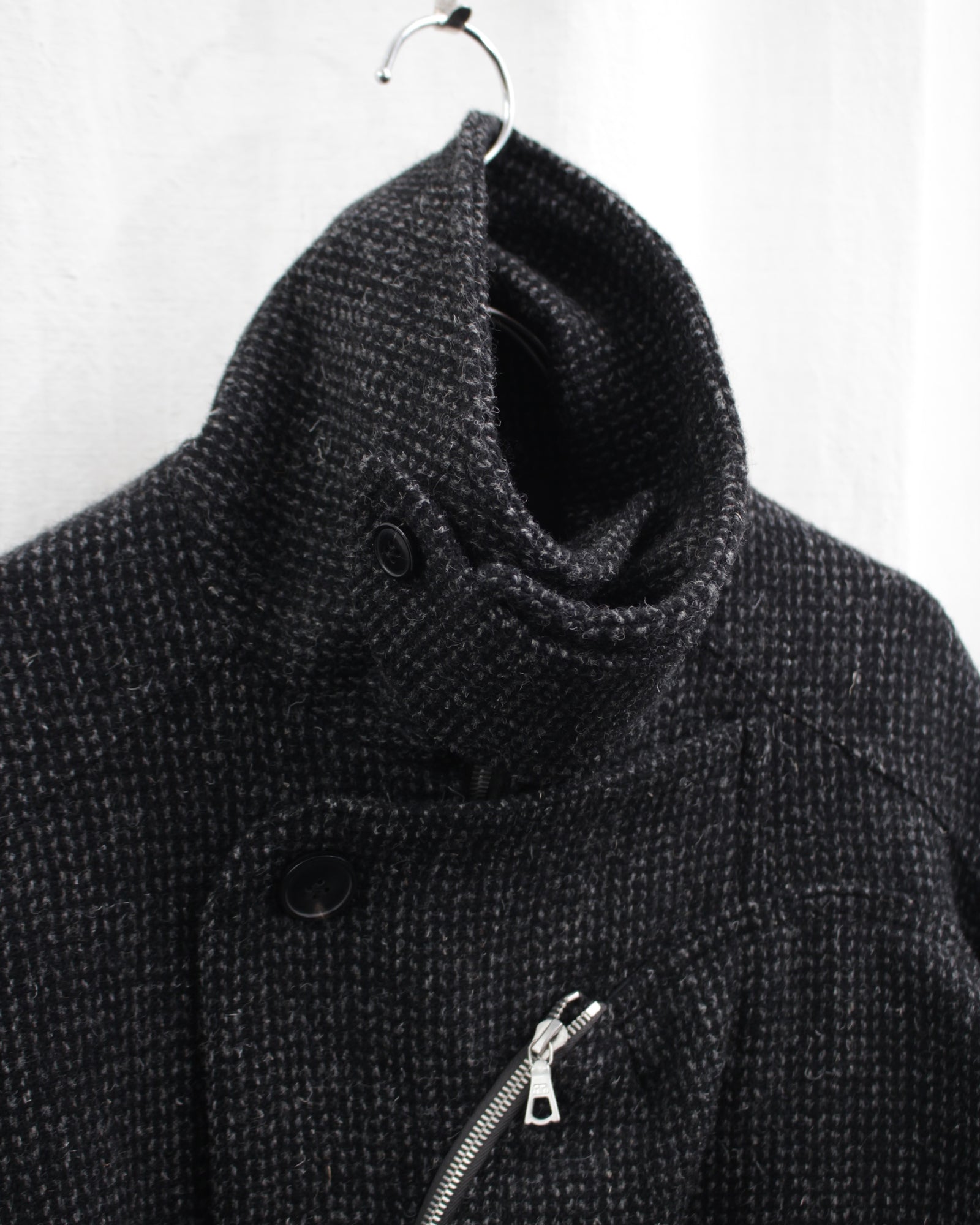 DRIES VAN NOTEN / VILLER / RUSTIC WOOL TWEED FROM LOVAT MILL DRIES VAN NOTEN / VILLER / RUSTIC WOOL TWEED FROM LOVAT MILL