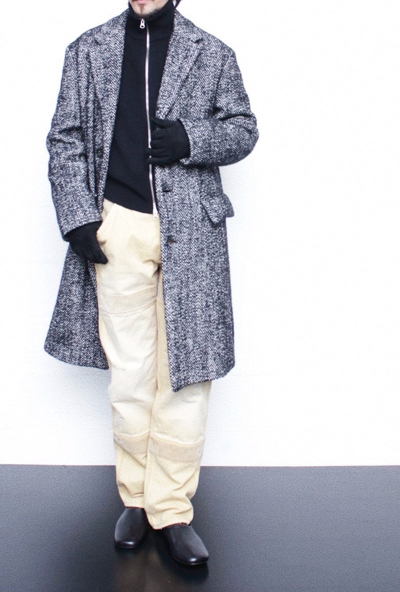 DRIES VAN NOTEN / RUSTY 7059 M.W.COAT - Black (232-020210-7059)