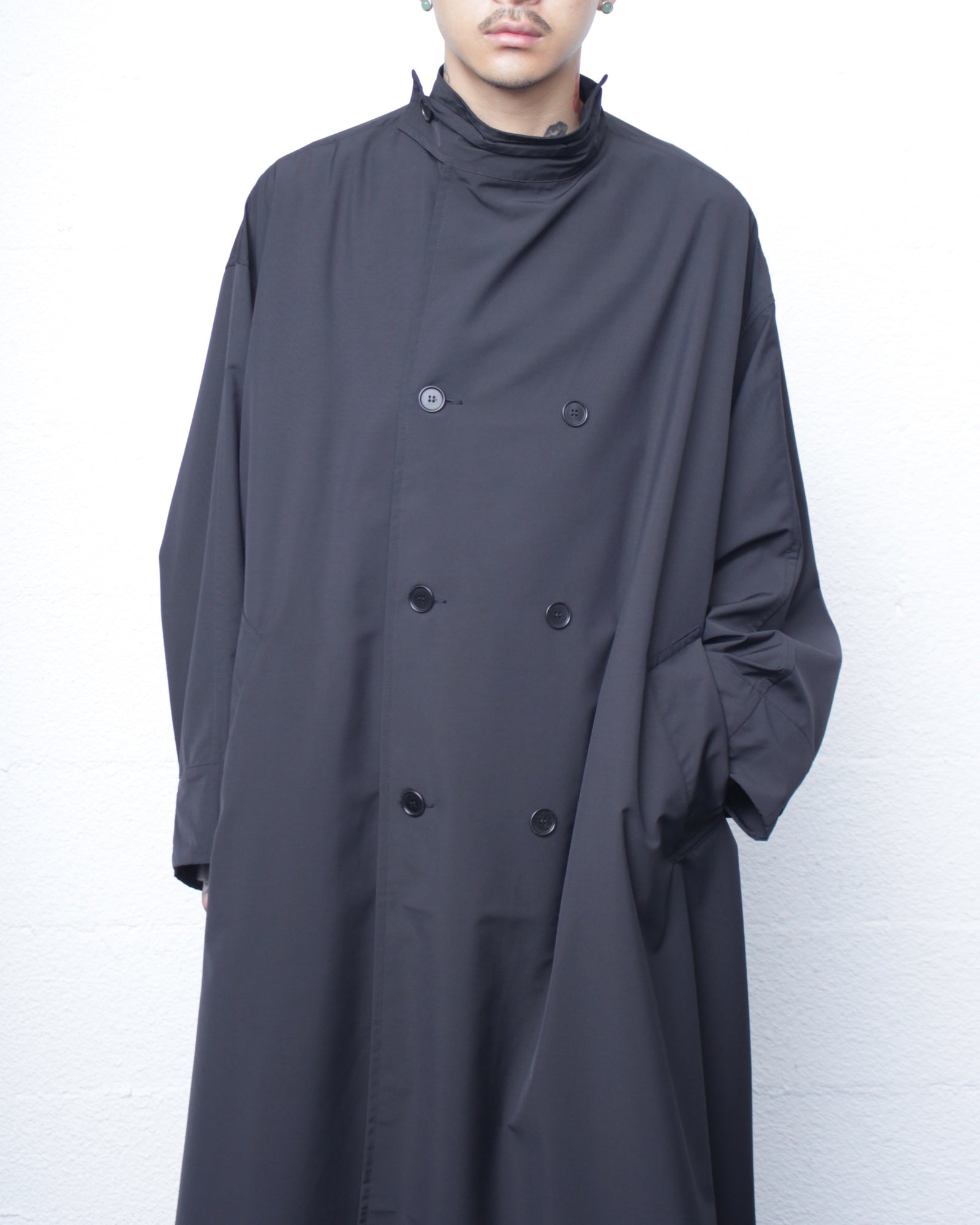 GABRIELA COLL GARMENTS / NO.65 RAINSYSTEM WOOL OVERSIZED COAT (S5