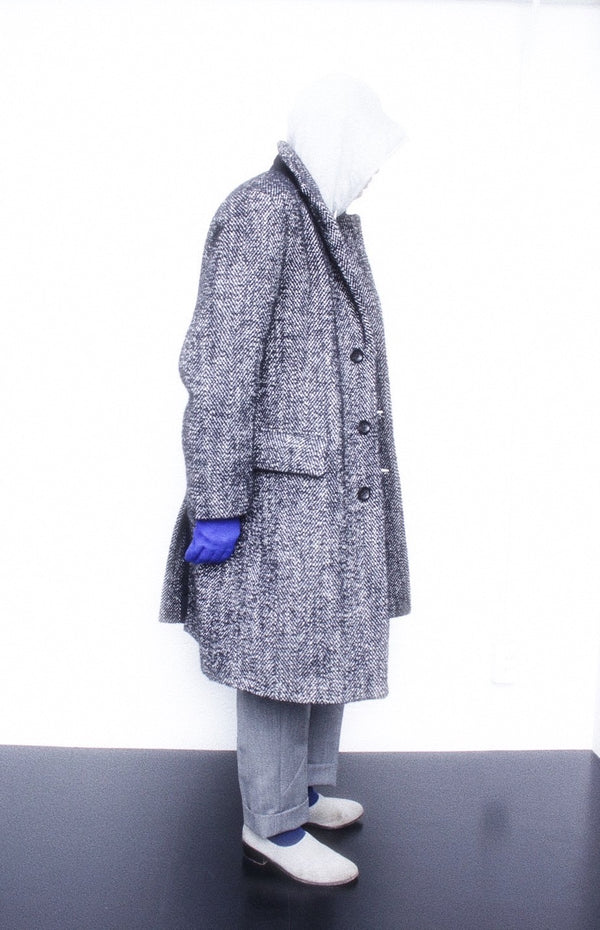 DRIES VAN NOTEN / RUSTY 7059 M.W.COAT - Black (232-020210-7059)