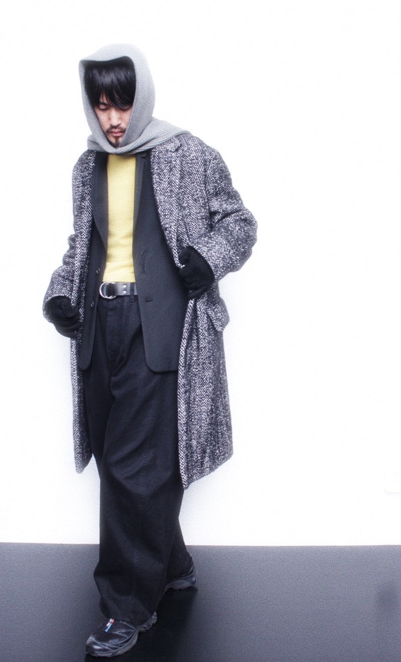 DRIES VAN NOTEN / RUSTY 7059 M.W.COAT - Black (232-020210-7059)